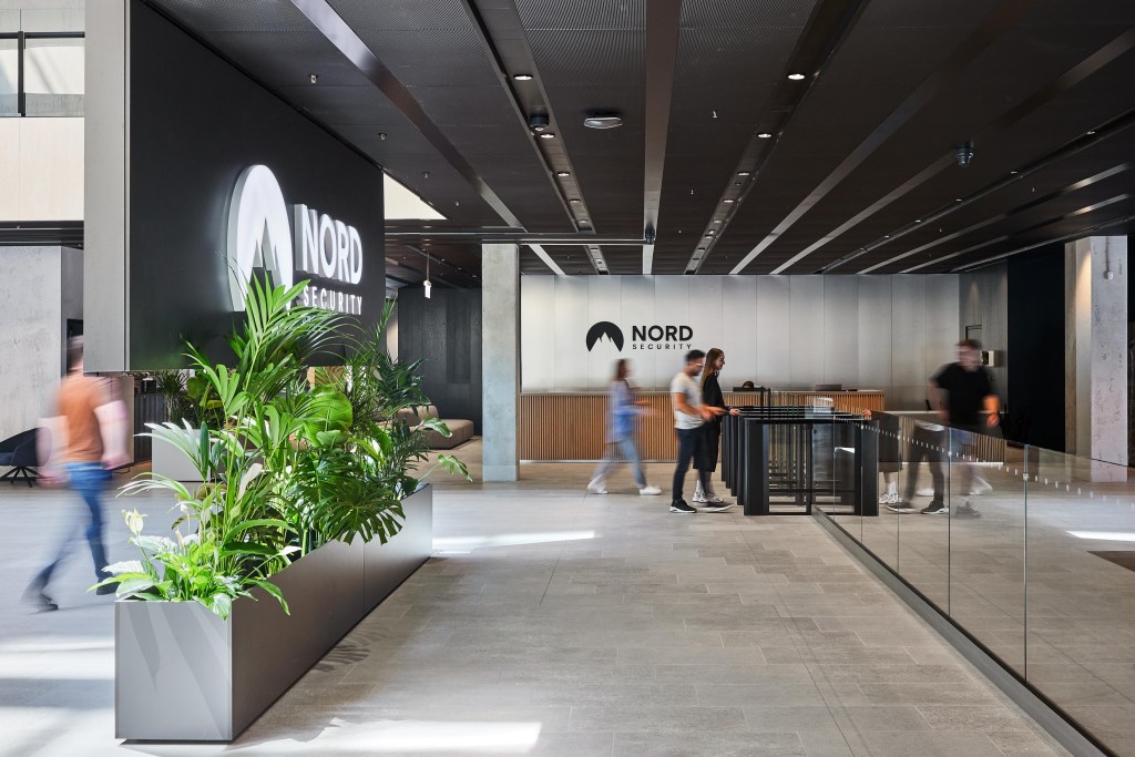 Nord Security biuro&nbsp;interjeras